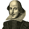 Portrait from cover of First Folio